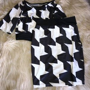NWOT skirt set